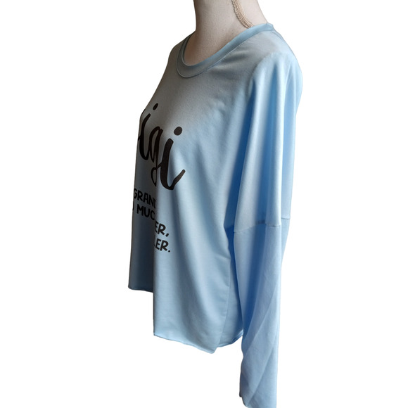 Women's GiGi Grandma Sweatershirt Top Size M - Picture 6 of 10